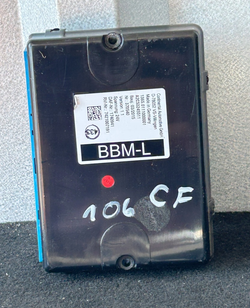 ДРАЙВЕР BBM-L DAF XF 106 ЄВРО 6