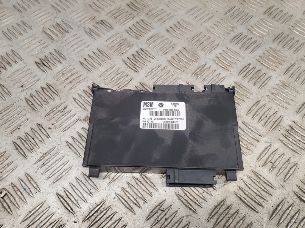 Jeep Grand Cherokee 05026617AG Фронтальна сторона ліва Модулі комфорту