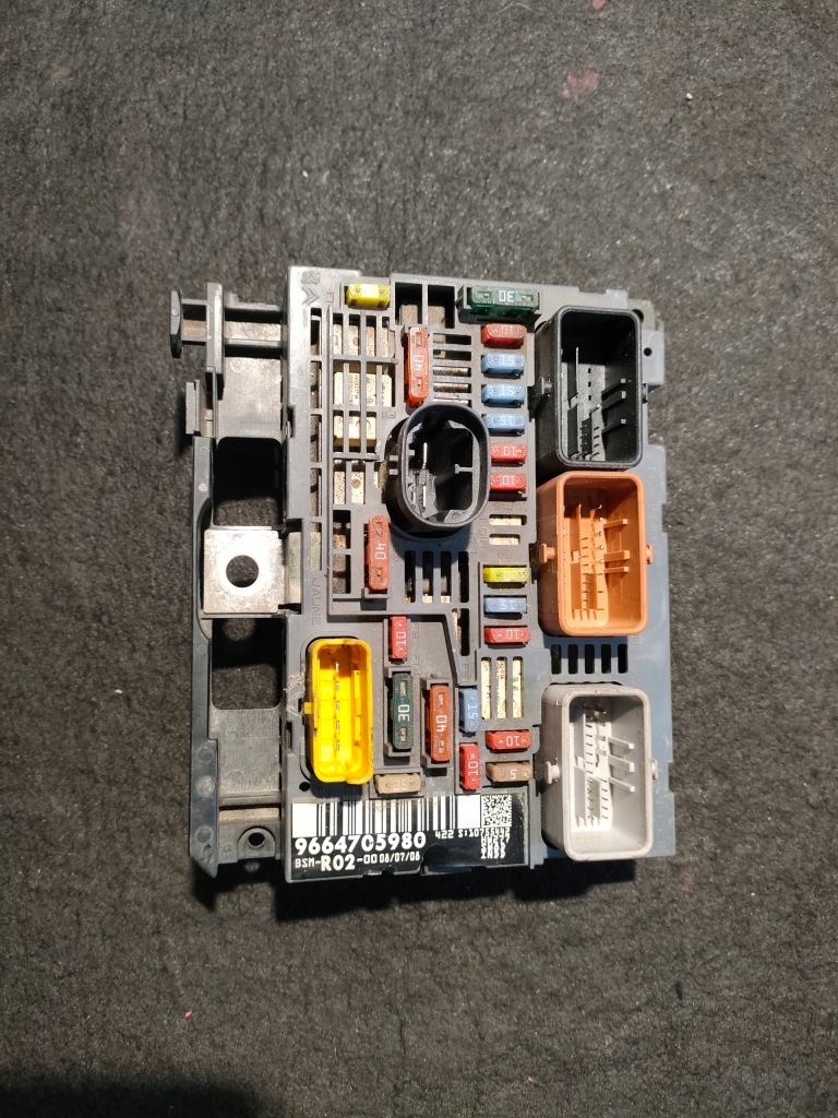 CITROEN PEUGEOT - МОДУЛЬ BSM R02 9664705980