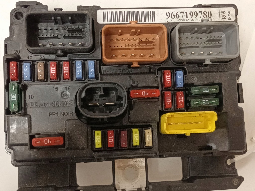 МОДУЛЬ КОРОБКИ BSM CITROEN C3 PEUGEOT 207 9667199780